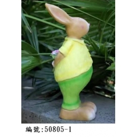 兔子擺飾 y15563立體雕塑.擺飾  立體擺飾系列   動物.人物系列 -共2款
